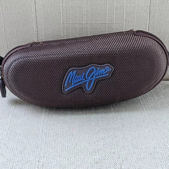 Maui Jim Glasses/Sunglasses Case Semi Hard Case with Reversible Pouch Case only - Picture 1 of 11